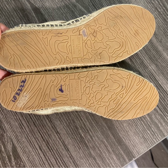 Jimmy choo Flats Eapadrille Golden hour suede - Picture 13 of 13